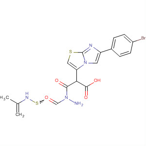 496927-56-1  Imidazo[2,1-b]thiazole-3-acetic acid, 6-(4-bromophenyl)-,2-[(2-propenylamino)thioxomethyl]hydrazide