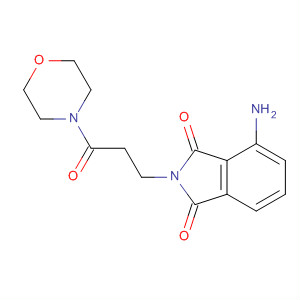 496930-63-3  Morpholine,4-[3-(4-amino-1,3-dihydro-1,3-dioxo-2H-isoindol-2-yl)-1-oxopropyl]-