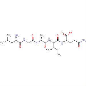 496953-77-6  L-Glutamine, L-leucylglycyl-L-alanyl-L-isoleucyl-