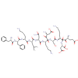 496953-92-5  L-Aspartic acid,L-phenylalanyl-L-phenylalanyl-L-lysyl-L-leucyl-L-asparaginyl-L-a-aspartyl-L-lysyl-L-seryl-L-a-glutamyl-L-lysyl-