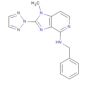 496955-69-2  1H-Imidazo[4,5-c]pyridin-4-amine,1-methyl-N-(phenylmethyl)-2-(2H-1,2,3-triazol-2-yl)-