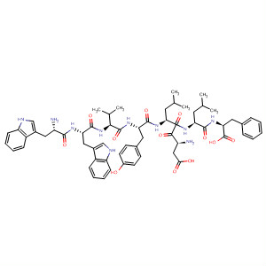 496957-78-9  L-Phenylalanine,L-tryptophyl-L-tryptophyl-L-valyl-L-tyrosyl-L-a-aspartyl-L-leucyl-L-leucyl-