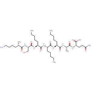 496958-00-0  L-Glutamine, L-lysyl-L-seryl-L-lysyl-L-lysyl-L-lysyl-L-alanyl-