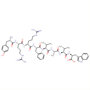 497065-88-0  L-Tryptophan,L-tyrosyl-L-arginyl-L-arginyl-L-phenylalanyl-L-valyl-L-alanyl-L-valyl- 497065-88-0  L-Tryptophan,L-tyrosyl-L-arginyl-L-arginyl-L-phenylalanyl-L-valyl-L-alanyl-L-valyl-