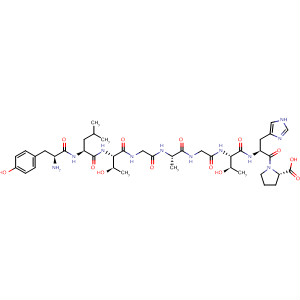 497065-96-0  L-Proline,L-tyrosyl-L-leucyl-L-threonylglycyl-L-alanylglycyl-L-threonyl-L-histidyl- 497065-96-0  L-Proline,L-tyrosyl-L-leucyl-L-threonylglycyl-L-alanylglycyl-L-threonyl-L-histidyl-