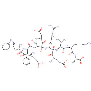 497065-99-3  L-Alanine,L-a-glutamyl-L-tryptophyl-L-phenylalanyl-L-a-aspartyl-L-seryl-L-a-glutamyl-L-arginyl-L-valyl-L-lysyl-