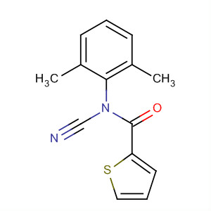 497066-40-7  2-Thiophenecarboxamide, N-cyano-N-(2,6-dimethylphenyl)-