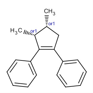 497067-14-8  Benzene, 1,1'-[(3R,4R)-3,4-dimethyl-1-cyclopentene-1,2-diyl]bis-, rel-
