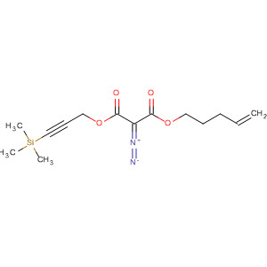 497070-80-1  Propanedioic acid, diazo-, 4-pentenyl 3-(trimethylsilyl)-2-propynyl ester
