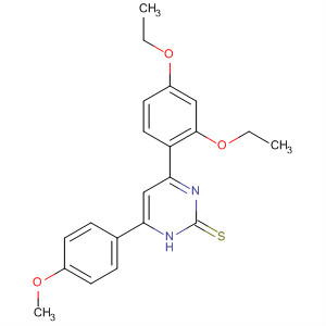 497074-72-3  2(1H)-Pyrimidinethione, 4-(2,4-diethoxyphenyl)-6-(4-methoxyphenyl)-