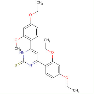 497074-74-5  2(1H)-Pyrimidinethione,4-(2,4-diethoxyphenyl)-6-(4-ethoxy-2-methoxyphenyl)-