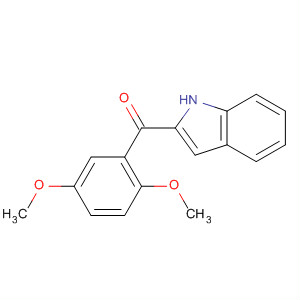 497075-86-2  Methanone, (2,5-dimethoxyphenyl)-1H-indol-2-yl- 497075-86-2  Methanone, (2,5-dimethoxyphenyl)-1H-indol-2-yl-