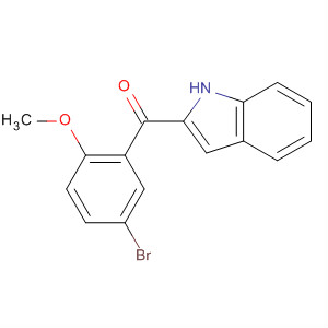497075-92-0  Methanone, (5-bromo-2-methoxyphenyl)-1H-indol-2-yl-
