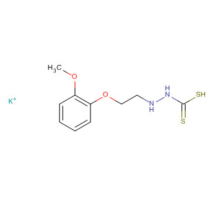 497085-31-1  Hydrazinecarbodithioic acid, 2-[2-(2-methoxyphenoxy)ethyl]-,monopotassium salt
