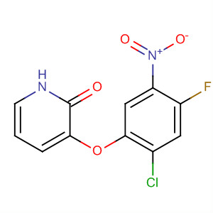 497086-07-4  2(1H)-Pyridinone, 3-(2-chloro-4-fluoro-5-nitrophenoxy)-