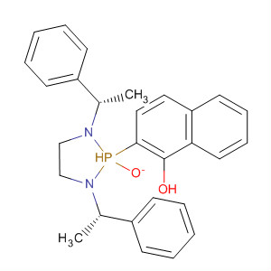 497092-13-4  1-Naphthalenol,2-[2-oxido-1,3-bis[(1S)-1-phenylethyl]-1,3,2-diazaphospholidin-2-yl]-