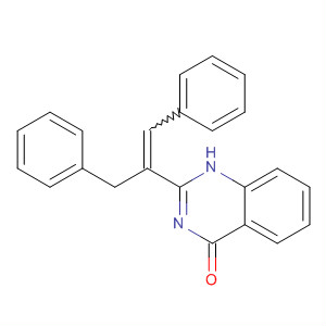 497092-61-2  4(1H)-Quinazolinone, 2-[2-phenyl-1-(phenylmethyl)ethenyl]-