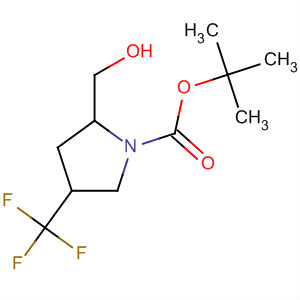 497103-76-1  1-Pyrrolidinecarboxylic acid, 2-(hydroxymethyl)-4-(trifluoromethyl)-,1,1-dimethylethyl ester, (2R,4R)-