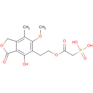 497106-87-3  Acetic acid, phosphono-,1-[2-(1,3-dihydro-4-hydroxy-6-methoxy-7-methyl-3-oxo-5-isobenzofuranyl)ethyl] ester