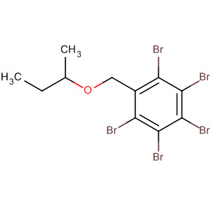 497107-11-6  Benzene, pentabromo[(1-methylpropoxy)methyl]-