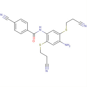 497107-98-9  Benzamide, N-[4-amino-2,5-bis[(2-cyanoethyl)thio]phenyl]-4-cyano-