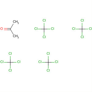 497145-10-5  2-Propanone, compd. with tetrachloromethane (1:4)