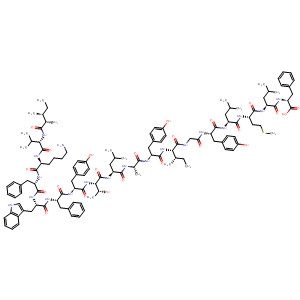 497146-30-2  L-Phenylalanine,L-isoleucyl-L-valyl-L-lysyl-L-phenylalanyl-L-tryptophyl-L-phenylalanyl-L-tyrosyl-L-threonyl-L-leucyl-L-alanyl-L-tyrosyl-L-isoleucylglycyl-L-tyrosyl-L-leucyl-L-methionyl-L-leucyl-