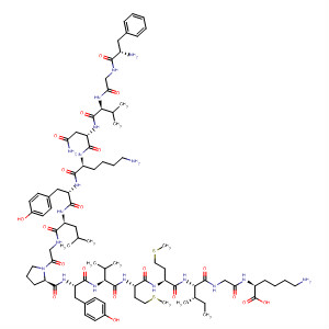 497146-36-8  L-Lysine,L-phenylalanylglycyl-L-valyl-L-asparaginyl-L-lysyl-L-tyrosyl-L-leucylglycyl-L-prolyl-L-tyrosyl-L-valyl-L-methionyl-L-methionyl-L-isoleucylglycyl-
