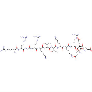 497146-46-0  L-Glutamic acid,L-arginyl-L-arginylglycyl-L-arginyl-L-lysyl-L-threonyl-L-threonyl-L-lysyl-L-lysyl-L-arginyl-L-a-glutamyl-L-a-glutamyl-