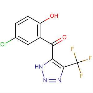 497147-48-5  Methanone,(5-chloro-2-hydroxyphenyl)[4-(trifluoromethyl)-1H-1,2,3-triazol-5-yl]-