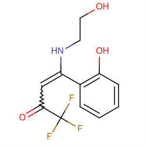 497147-51-0  3-Buten-2-one,1,1,1-trifluoro-4-[(2-hydroxyethyl)amino]-4-(2-hydroxyphenyl)-