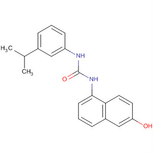 497151-22-1  Urea, N-(6-hydroxy-1-naphthalenyl)-N'-[3-(1-methylethyl)phenyl]-