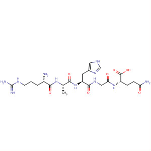 497153-80-7  L-Glutamine, L-arginyl-L-alanyl-L-histidylglycyl-