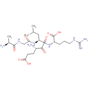 497154-07-1  L-Arginine, L-alanylglycyl-L-a-glutamyl-L-leucyl-