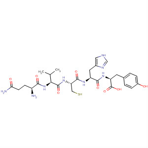 497154-21-9  L-Tyrosine, L-glutaminyl-L-valyl-L-cysteinyl-L-histidyl- 497154-21-9  L-Tyrosine, L-glutaminyl-L-valyl-L-cysteinyl-L-histidyl-