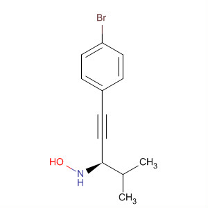 497155-93-8  1-Pentyn-3-amine, 1-(4-bromophenyl)-N-hydroxy-4-methyl-, (3R)-