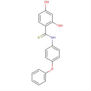 497156-31-7  Benzenecarbothioamide, 2,4-dihydroxy-N-(4-phenoxyphenyl)-