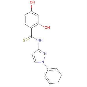 497156-39-5  Benzenecarbothioamide,N-(4,5-dihydro-1-phenyl-1H-pyrazol-3-yl)-2,4-dihydroxy-