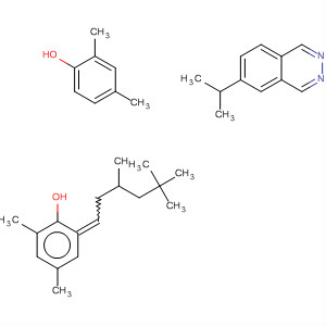 497161-97-4  Phenol, 2,2'-(3,5,5-trimethylhexylidene)bis[4,6-dimethyl-, compd. with6-(1-methylethyl)phthalazine (1:1)