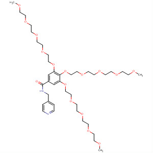 497162-56-8  Benzamide,N-(4-pyridinylmethyl)-3,4,5-tris(3,6,9,12-tetraoxatridec-1-yloxy)-