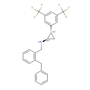 497163-71-0  Benzenmetamin, N- [(1R, 2S) -2- [3,5-bis (triflorometil) fenil] siklopropil]-N- (fenilmetil) -, rel-