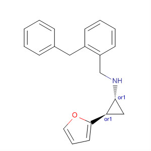 497163-72-1  Benzenemethanamine,N-[(1R,2R)-2-(2-furanyl)cyclopropyl]-N-(phenylmethyl)-, rel-