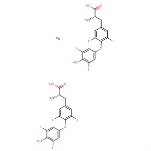 497164-40-6  L-Tyrosine, O-(4-hydroxy-3,5-diiodophenyl)-3,5-diiodo-, magnesium salt(2:1) 497164-40-6  L-Tyrosine, O-(4-hydroxy-3,5-diiodophenyl)-3,5-diiodo-, magnesium salt(2:1)
