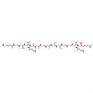497165-34-1  L-Arginine,L-arginylglycyl-L-valyl-L-a-glutamyl-L-valyl-L-alanyl-L-alanylglycyl-L-alanyl-L-seryl-L-serylglycylglycyl-L-a-glutamyl-L-threonyl-