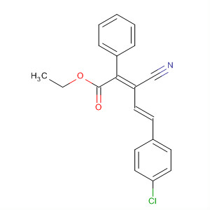 497181-88-1  Benzeneacetic acid,a-[(2E)-3-(4-chlorophenyl)-1-cyano-2-propenylidene]-, ethyl ester