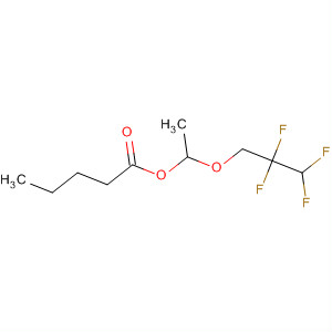 497182-49-7  Pentanoic acid, 1-(2,2,3,3-tetrafluoropropoxy)ethyl ester 497182-49-7  Pentanoic acid, 1-(2,2,3,3-tetrafluoropropoxy)ethyl ester