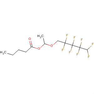 497182-50-0  Pentanoic acid, 1-[(2,2,3,3,4,4,5,5-octafluoropentyl)oxy]ethyl ester