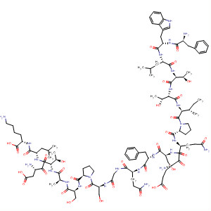 497212-15-4  L-Lysine,L-phenylalanyl-L-tryptophyl-L-leucyl-L-threonyl-L-threonyl-L-isoleucyl-L-prolyl-L-a-glutamyl-L-glutaminyl-L-seryl-L-phenylalanyl-L-glutaminylglycyl-L-seryl-L-prolyl-L-seryl-L-alanyl-L-a-aspartyl-L-threonyl-L-leucyl-