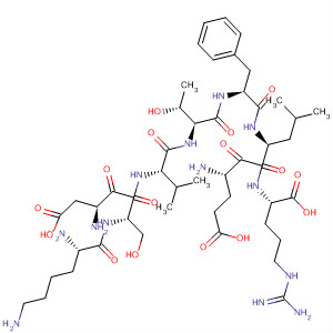 497212-44-9  L-Arginine,L-lysyl-L-a-aspartyl-L-seryl-L-valyl-L-threonyl-L-phenylalanyl-L-a-glutamyl-L-leucyl-