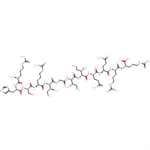 497212-92-7  L-Arginine,L-arginyl-L-histidyl-L-seryl-L-arginyl-L-isoleucylglycyl-L-isoleucyl-L-isoleucyl-L-glutaminyl-L-glutaminyl-L-arginyl-